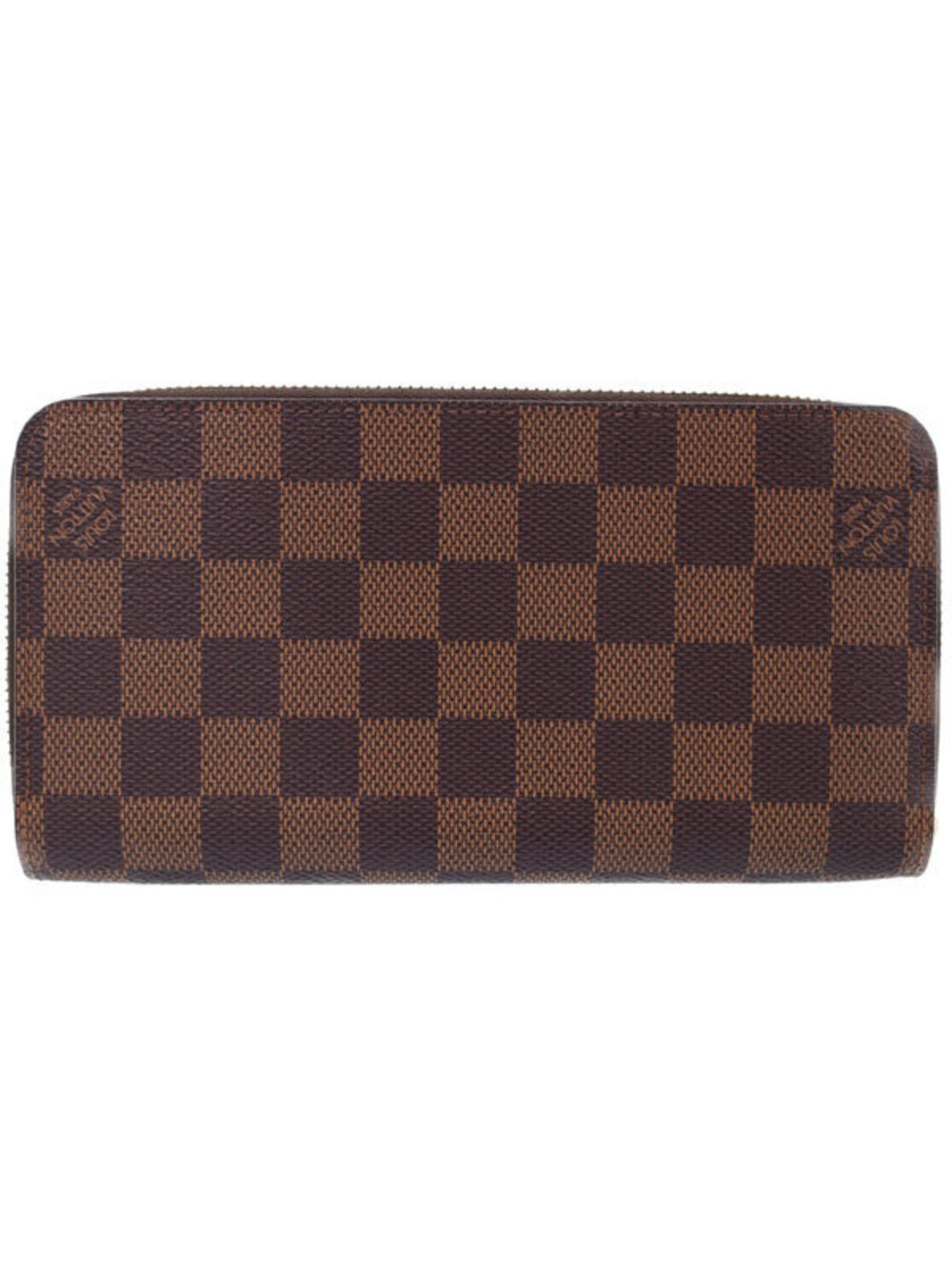 Louis Vuitton Zippy Long Wallet Zipper Round Damier